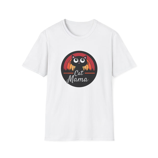 Cat Mama Unisex Softstyle T-Shirt