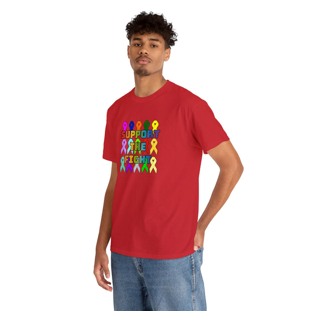 Support the Fight Unisex Heavy Cotton Tee