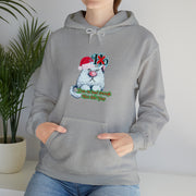 Christmas cat Unisex Heavy Blend™ Hooded Sweatshirt