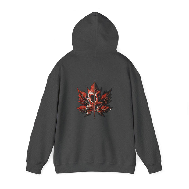 Maple Leaf Skull Unisex Heavy Blend™ Hooded Sweatshirt