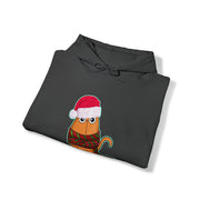 Christmas cat Unisex Heavy Blend™ Hooded Sweatshirt