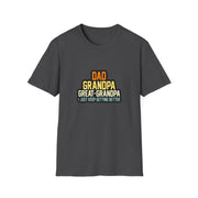 Dad Grandpa Great Grandpa Unisex Softstyle T-Shirt