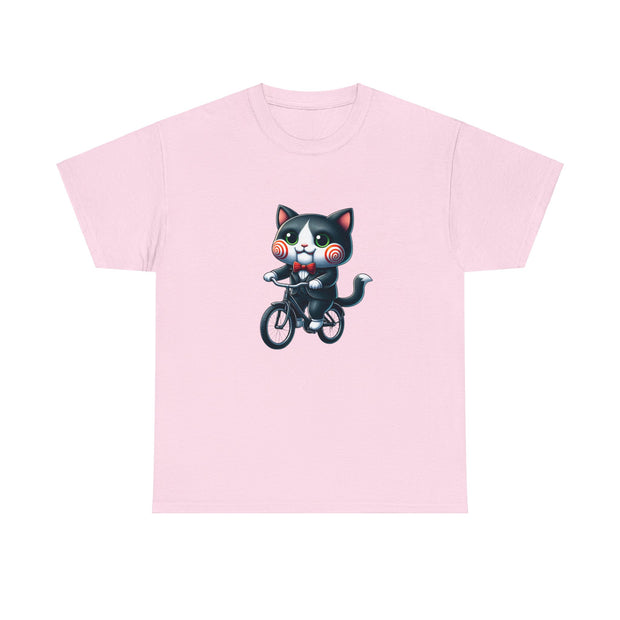 Horror Movie Cats Unisex Heavy Cotton Tee