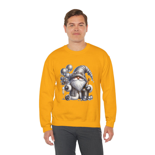 New Year Gnome Unisex Heavy Blend™ Crewneck Sweatshirt