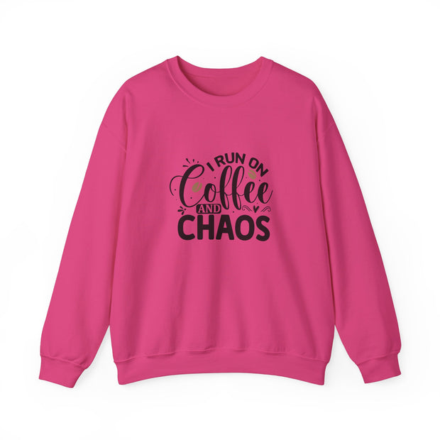 Coffee and Chaos Unisex Heavy Blend™ Crewneck Sweatshirt