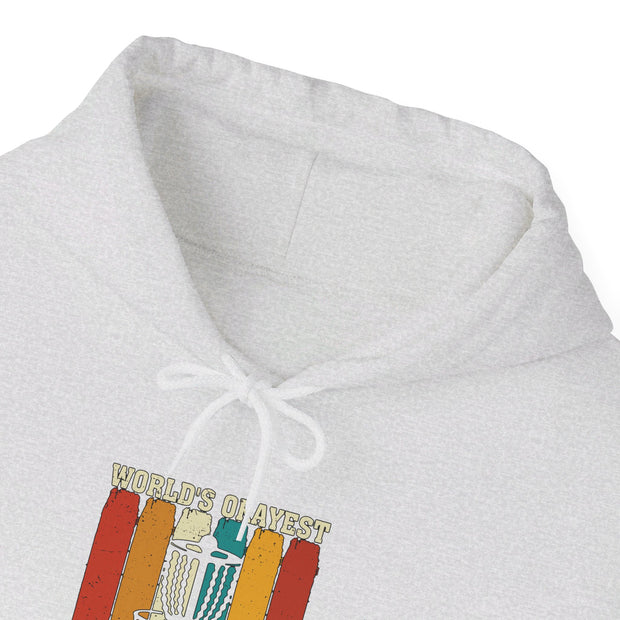 World’s Okayest Disc Golf Player Unisex Heavy Blend™ Hooded Sweatshirt