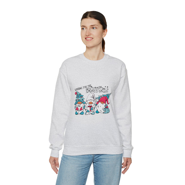 Gnome Christmas Unisex Heavy Blend™ Crewneck Sweatshirt
