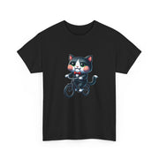 Horror Movie Cats Unisex Heavy Cotton Tee