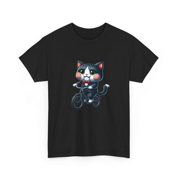 Horror Movie Cats Unisex Heavy Cotton Tee