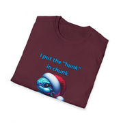 Christmas dragon Unisex Softstyle T-Shirt