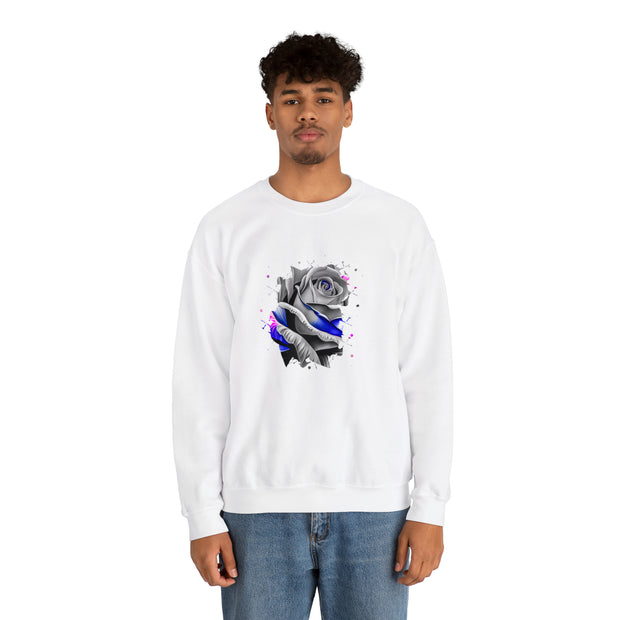 Rose Unisex Heavy Blend™ Crewneck Sweatshirt