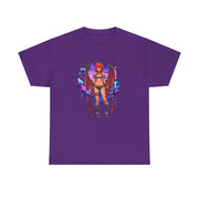 Anime Female Demon Unisex Heavy Cotton Tee