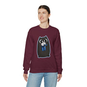 Christmas cat Unisex Heavy Blend™ Crewneck Sweatshirt