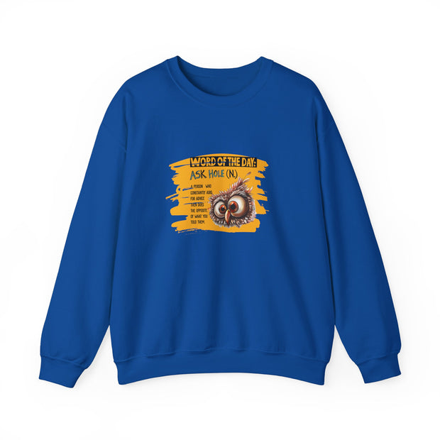 Word of the Day Unisex Heavy Blend™ Crewneck Sweatshirt