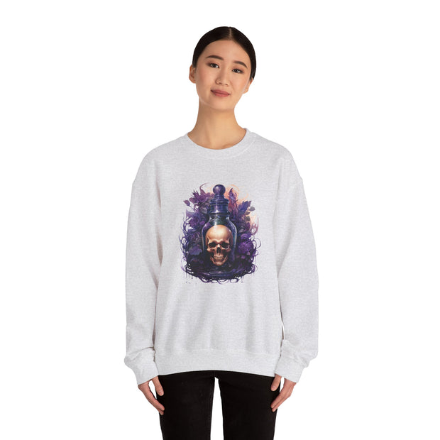 Bottled Skull Unisex Heavy Blend™ Crewneck Sweatshirt