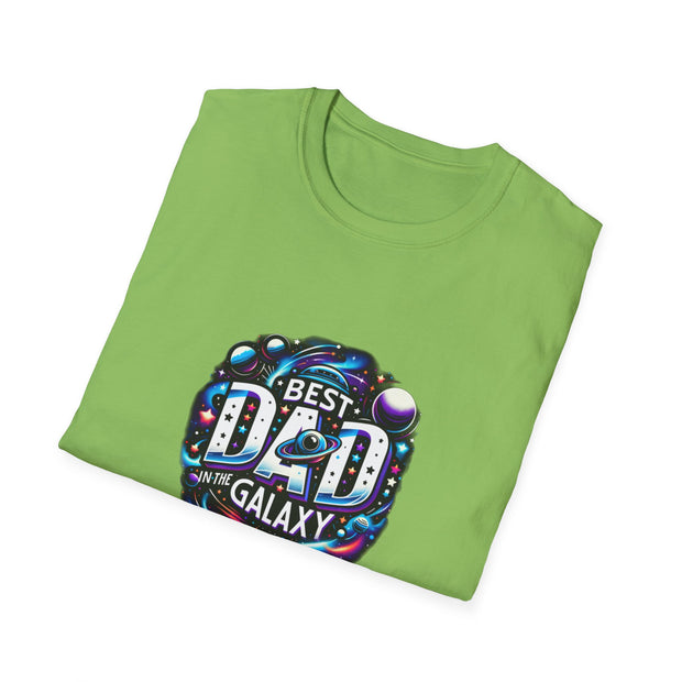 Best Dad in the Galaxy Unisex Softstyle T-Shirt
