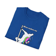 Unicorn Wine Unisex Softstyle T-Shirt