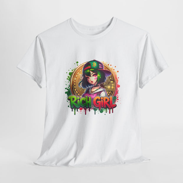 Graffiti Anime Girls Unisex Heavy Cotton Tee
