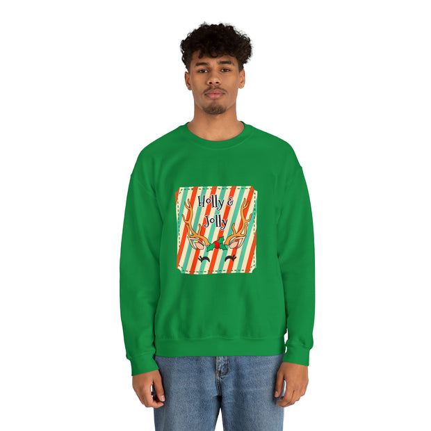 Reindeer Unisex Heavy Blend™ Crewneck Sweatshirt
