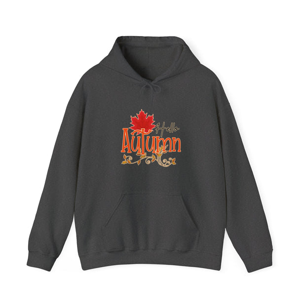 Hello Autumn Unisex Heavy Blend™ Hooded Sweatshirt