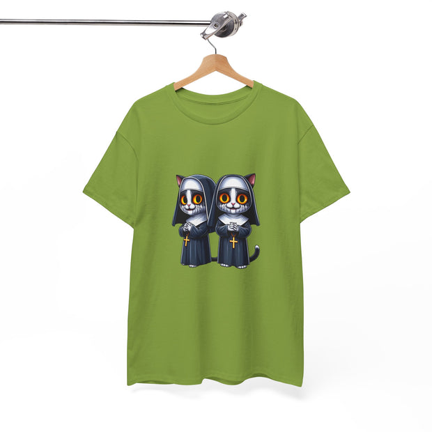 Horror Movie Cats Unisex Heavy Cotton Tee