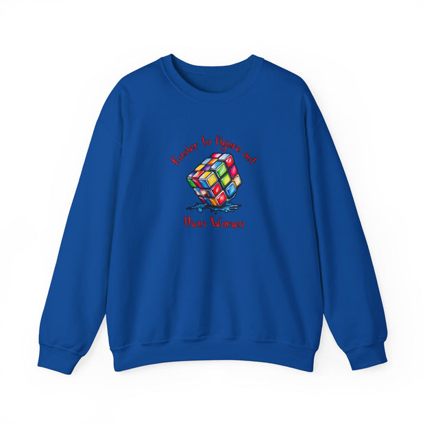 Rubik Cube Unisex Heavy Blend™ Crewneck Sweatshirt