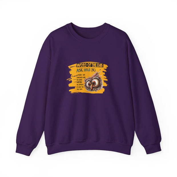 Word of the Day Unisex Heavy Blend™ Crewneck Sweatshirt