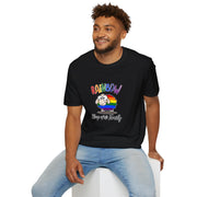 Rainbow Sheep Unisex Softstyle T-Shirt