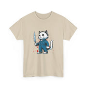Horror Movie Cats Unisex Heavy Cotton Tee