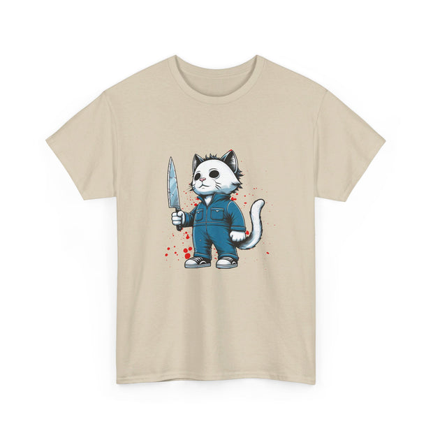 Horror Movie Cats Unisex Heavy Cotton Tee