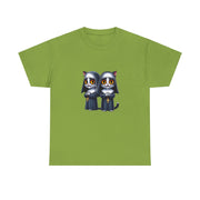 Horror Movie Cats Unisex Heavy Cotton Tee