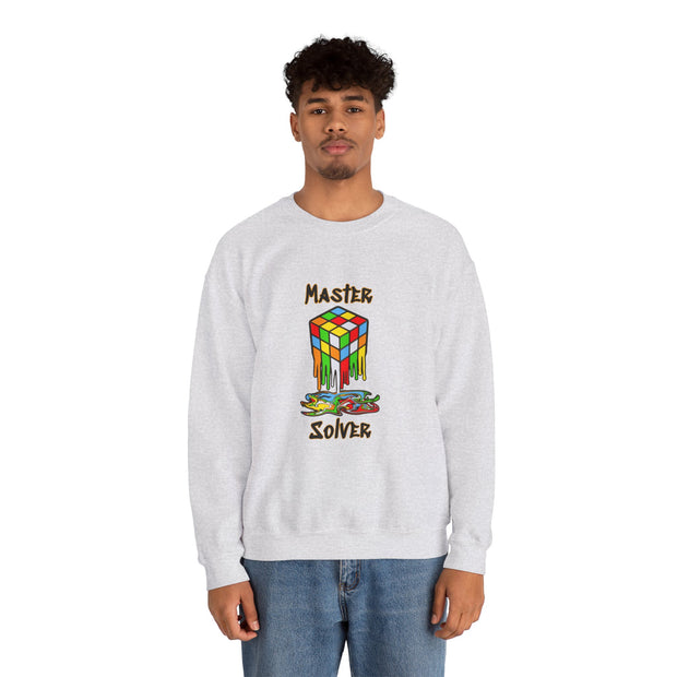 Rubik Cube Unisex Heavy Blend™ Crewneck Sweatshirt