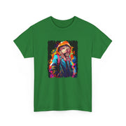 Graffiti Anime Girls Unisex Heavy Cotton Tee