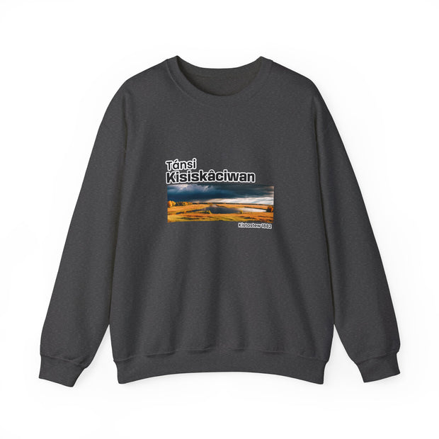 Tánsi Cree Saskatchewan Unisex Heavy Blend™ Crewneck Sweatshirt