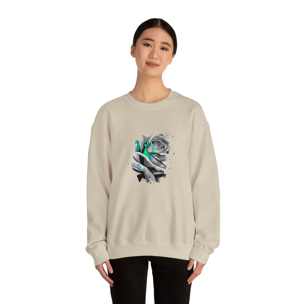 Rose Unisex Heavy Blend™ Crewneck Sweatshirt
