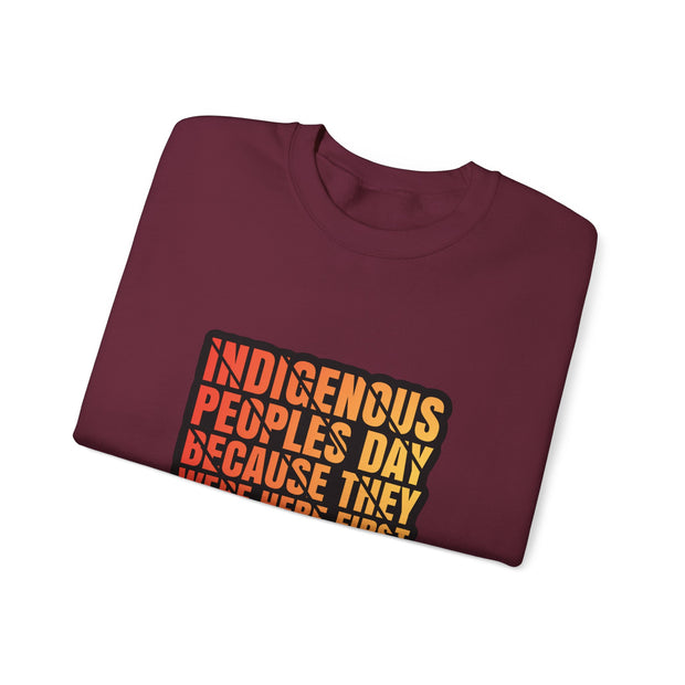 Indigenous Peoples Day Unisex Heavy Blend™ Crewneck Sweatshirt