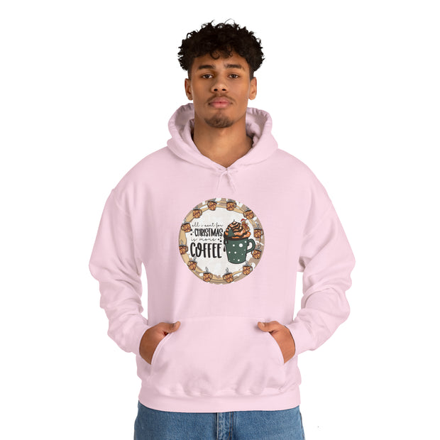 Christmas Coffee Unisex Heavy Blend™ Hooded Sweatshirt