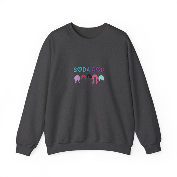 Colorful Soda Pop Sweatshirt - Unisex Cozy Pullover for Casual Wear, Gifts for Soda Lovers, Trendy Graphic Crewneck, Fun & Funky Apparel