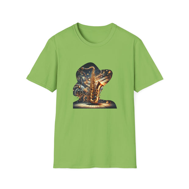 Saxophone Unisex Softstyle T-Shirt