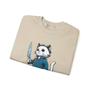Horror Movie Cats Unisex Heavy Blend™ Crewneck Sweatshirt