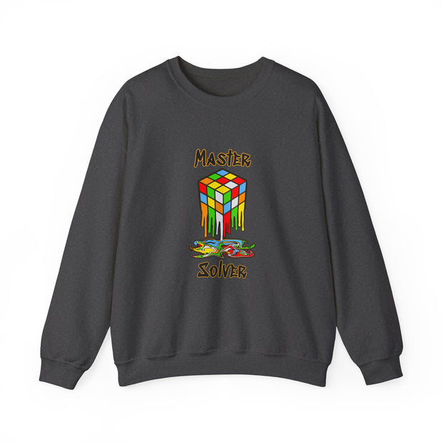 Rubik Cube Unisex Heavy Blend™ Crewneck Sweatshirt