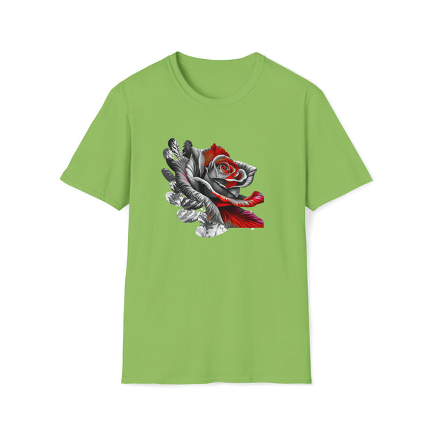 Rose Unisex Softstyle T-Shirt