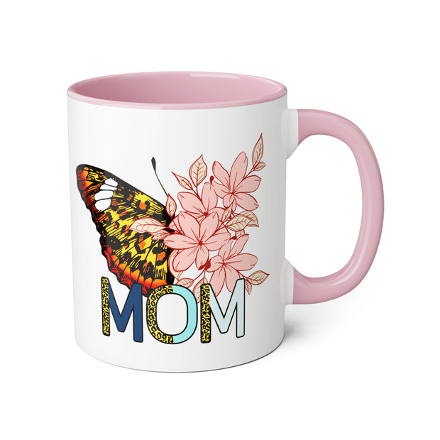Butterfly Mom Accent Mugs, 11oz