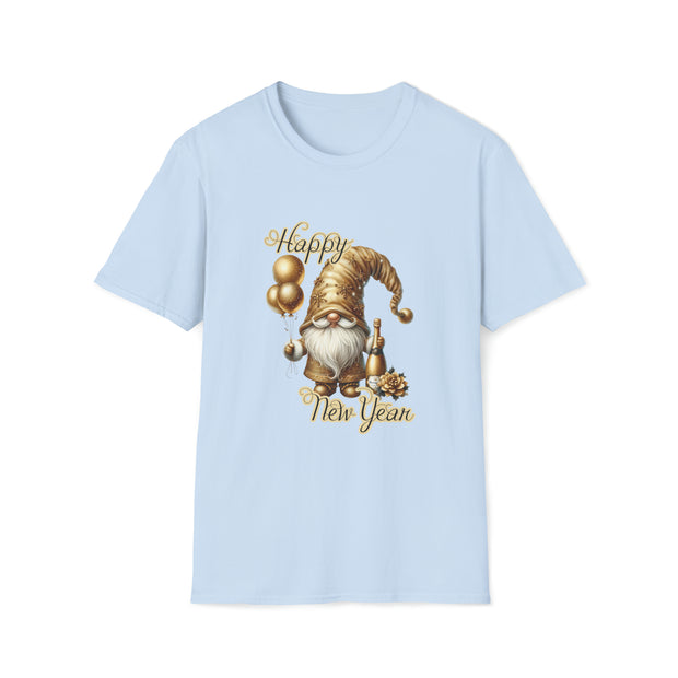 Gnome New Year Unisex Softstyle T-Shirt