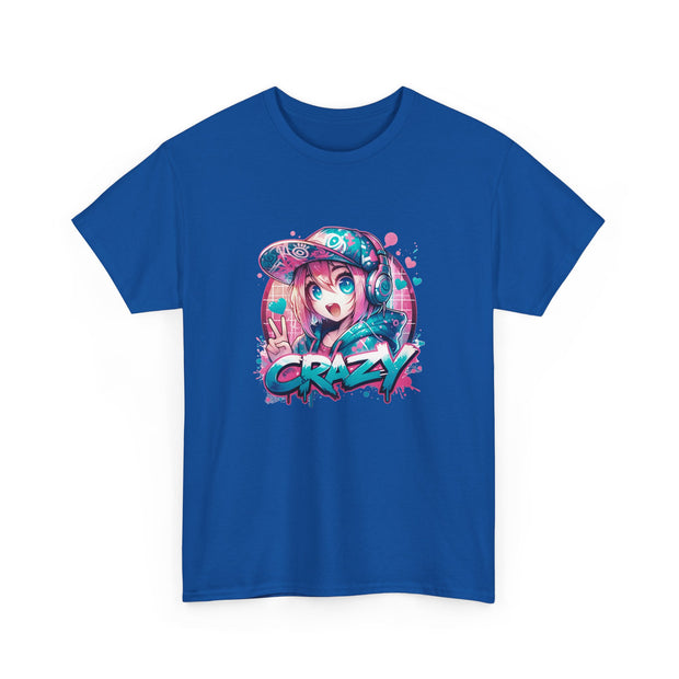 Graffiti Anime Girls Unisex Heavy Cotton Tee
