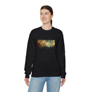 Golden Musical Notes Unisex Heavy Blend™ Crewneck Sweatshirt