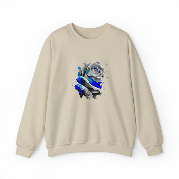 Rose Unisex Heavy Blend™ Crewneck Sweatshirt