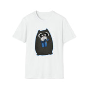 Christmas cat Unisex Softstyle T-Shirt