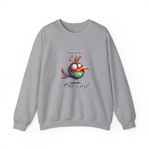 This is My Mad World Unisex Heavy Blend™ Crewneck Sweatshirt