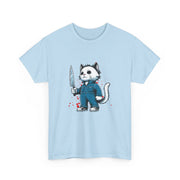 Horror Movie Cats Unisex Heavy Cotton Tee